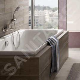 Ideal Standard Connect Air - Baignoire DUO 1.700x750 mm, blanc E106601