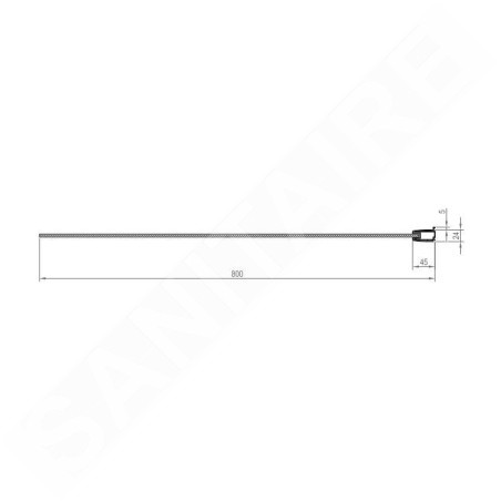 Ravak Pivot - Paroi de baignoire, 800 x 1400 mm, blanc/verre clair 79840100Z1