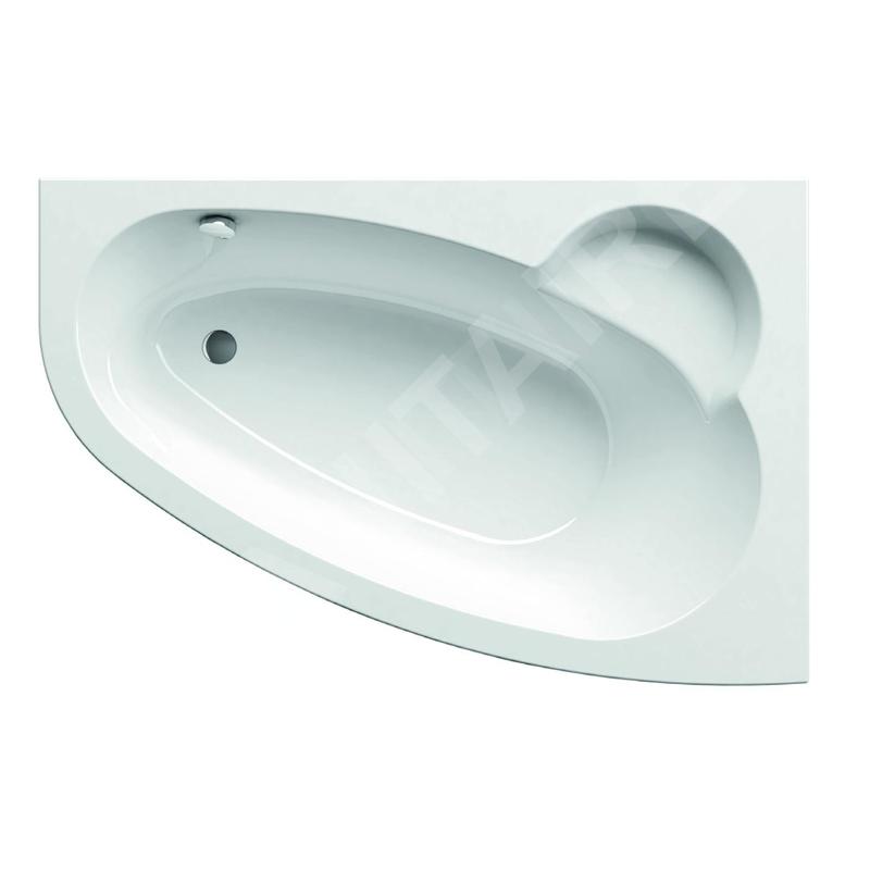 Ravak Asymmetric - Baignoire asymétrique 160 R, 1600x1050 mm, droite, blanche C471000000 Ravak Asymmetric - Baignoire asymétrique 160 R, 1600x1050 mm, droite, blanche C471000000