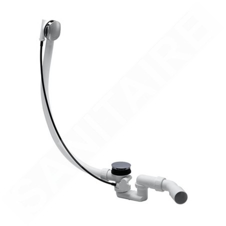 Laufen Pro - Garniture de vidage et trop-plein pour baignoire, chrome H2951100040001