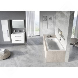 Ravak Chrome Slim - Baignoire 1700x750 mm, blanc C741300000