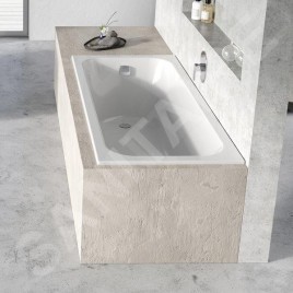 Ravak Chrome Slim - Baignoire 1700x750 mm, blanc C741300000