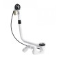 Bette Accessoires - Garniture de vidage et remplissage par le trop-plein, câble bowden, longueur 725mm, chrome B606-901