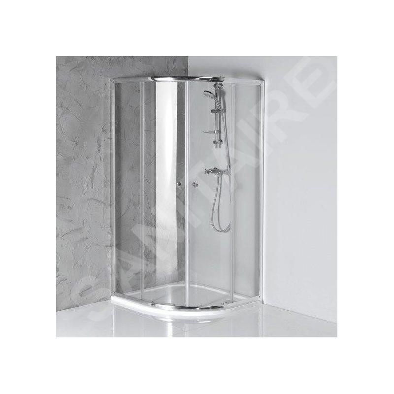 Aqualine Arleta - Cabine de douche 80x80 cm, chrome/verre clair HLS800Y