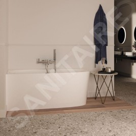 Ideal Standard Dea - Baignoire 150x75 cm, à gauche, blanc T546701