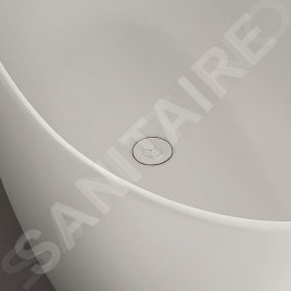 Villeroy & Boch Accessoires - Garniture de vidage et trop-plein pour baignoire, ViFlow, blanc alpin U90953001