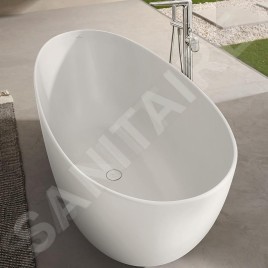 Villeroy & Boch Accessoires - Garniture de vidage et trop-plein pour baignoire, ViFlow, blanc alpin U90953001