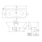 Villeroy & Boch Loop&Friends - Baignoire 170x75 cm, à gauche, blanc alpin UBA170LOF9CL00V-01 Villeroy & Boch Loop&Friends - Baignoire 170x75 cm, à gauche, blanc alpin UBA170LOF9CL00V-01