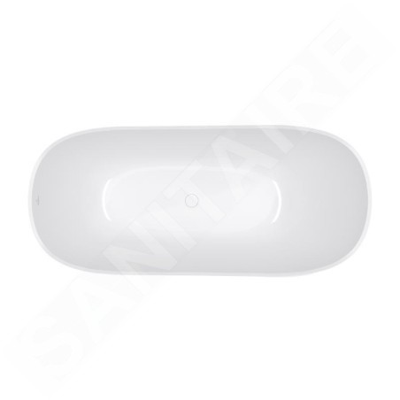 Villeroy & Boch Theano - Baignoire en îlot 170x75 cm, blanc alpin UBQ170ANH7F200V-01