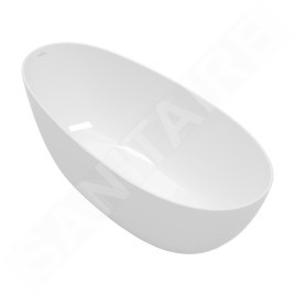 Villeroy & Boch Antao - Baignoire en îlot 170x75 cm, blanc alpin UBQ170TAO7V-01