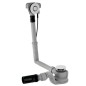 Geberit Accessoires - Garniture de vidage et de trop-plein pour baignoire, PushControl, longueur 260 mm, chrome 150.750.21.6