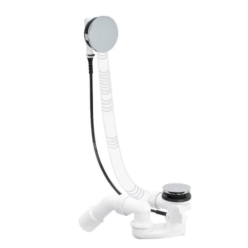 Villeroy & Boch Accessoires - Garniture de vidage et de trop-plein, chrome U90960461