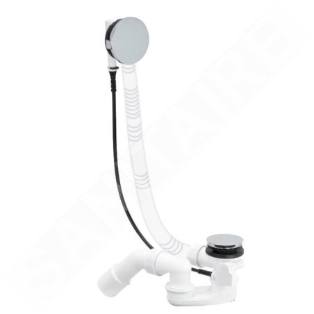 Villeroy & Boch Accessoires - Garniture de vidage et de trop-plein, chrome U90960461