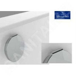 Villeroy & Boch Accessoires - Garniture de vidage et de trop-plein, chrome U90960461