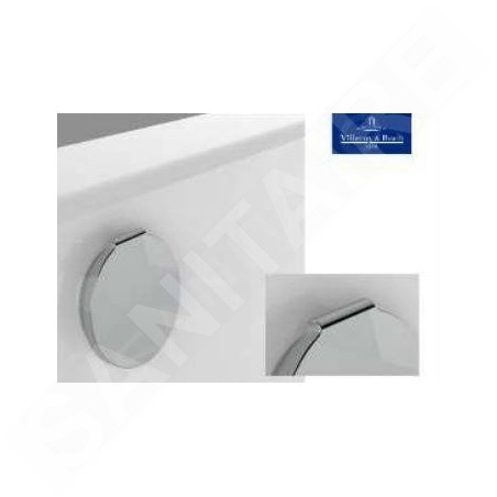 Villeroy & Boch Accessoires - Garniture de vidage et de trop-plein, chrome U90960461