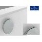 Villeroy & Boch Accessoires - Garniture de vidage et de trop-plein, chrome U90960461