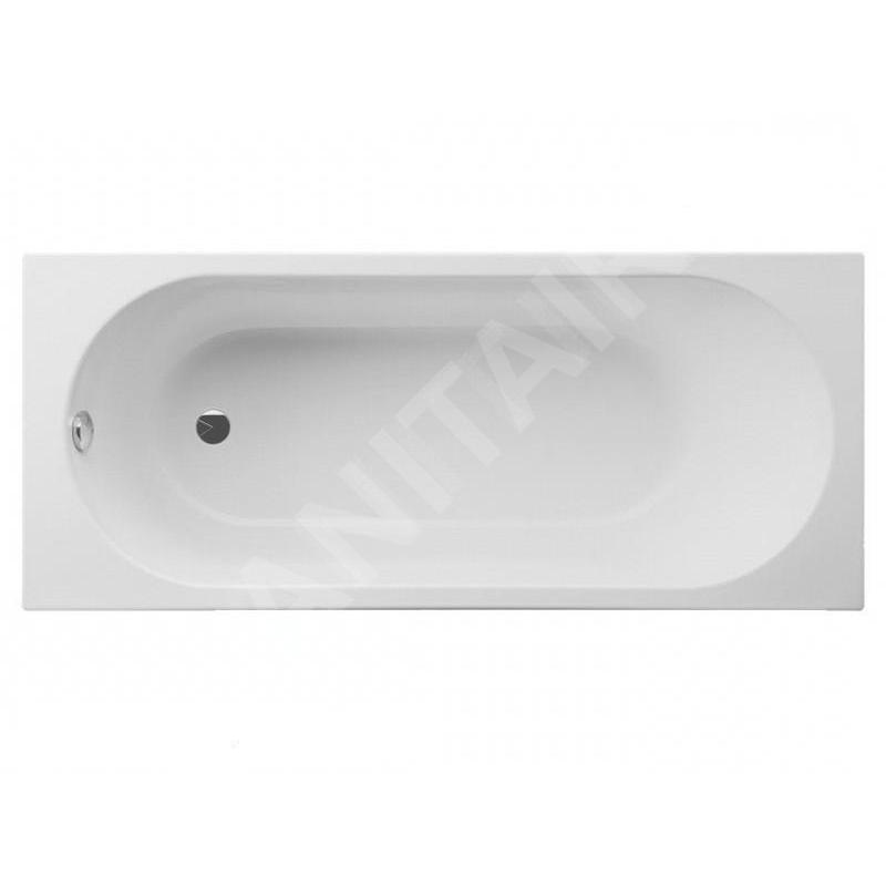 Villeroy & Boch O.novo - Baignoire Solo, 1700x750 mm, blanc UBA170CAS2V-01 Villeroy & Boch O.novo - Baignoire Solo, 1700x750 mm, blanc UBA170CAS2V-01