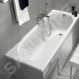 Villeroy & Boch O.novo - Baignoire Solo, 1700x750 mm, blanc UBA170CAS2V-01