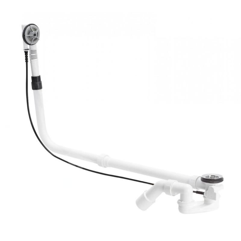 Bette Accessoires - Garniture de vidage et trop-plein, câble bowden, longueur 1070mm, chrome B603-901