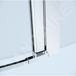 Cersanit Moduo - Porte de douche 80x198 cm, gauche, chrome/verre clair S162-003