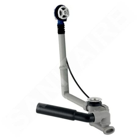 Geberit Accessoires - Garniture de vidage et de trop-plein pour baignoire, longueur 260 mm, chrome 150.501.00.6