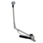 Geberit Accessoires - Garniture de vidage et de trop-plein pour baignoire, longueur 730 mm, kit pour assemblage, chrome