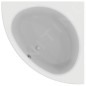 Ideal Standard i.Life - Baignoire d'angle 1400x1400 mm, blanc T476601 Ideal Standard i.Life - Baignoire d'angle 1400x1400 mm, blanc T476601