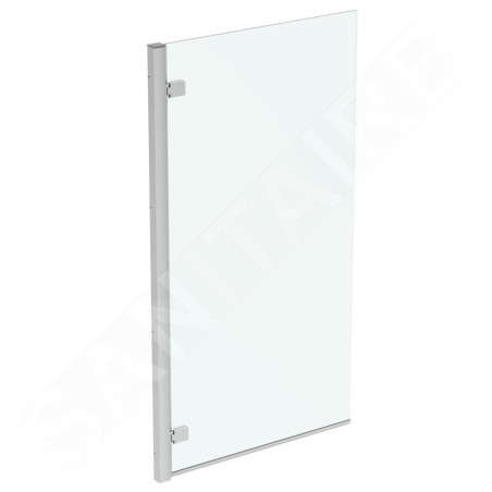 Ideal Standard i.Life - Paroi de baignoire 815 mm, gauche, silver bright / verre clair T4885EO