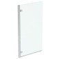 Ideal Standard i.Life - Paroi de baignoire 815 mm, gauche, silver bright / verre clair T4885EO