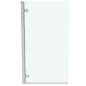 Ideal Standard i.Life - Paroi de baignoire 815 mm, gauche, silver bright / verre clair T4885EO