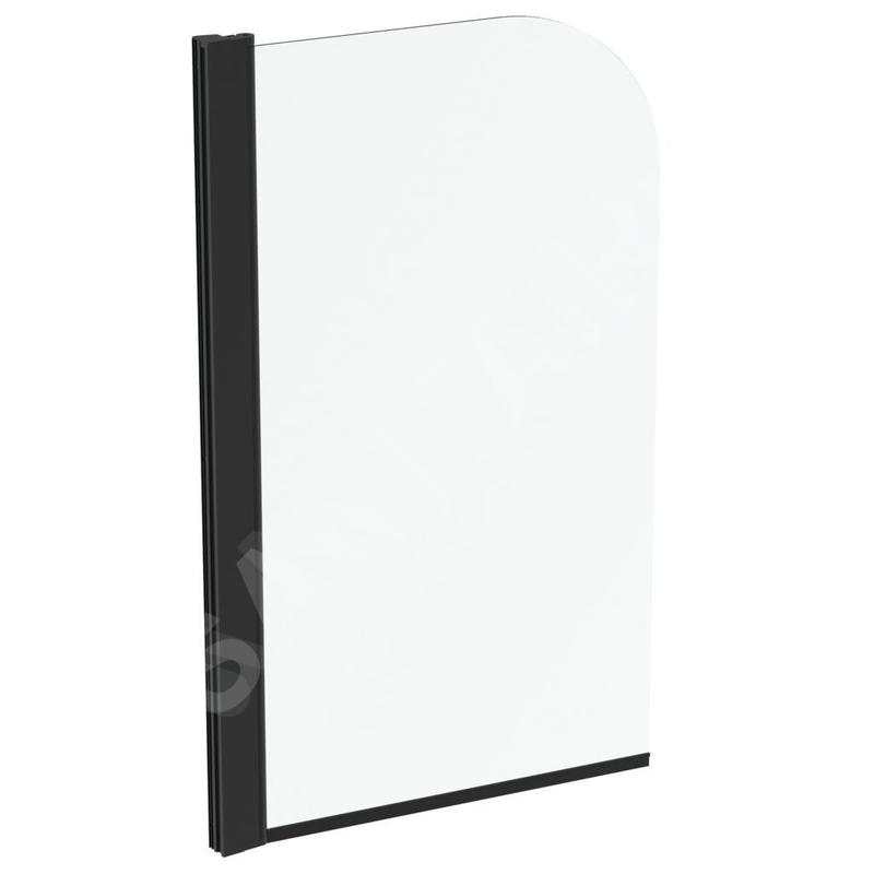 Ideal Standard Connect 2 - Pare-baignoire 800x1400 mm, noir / verre clair T9924V3