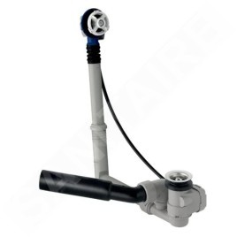 Geberit Accessoires - Garniture de vidage et de trop-plein pour baignoire, longueur 320 mm, chrome 150.595.00.6