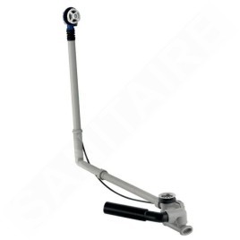 Geberit Accessoires - Garniture de vidage et de trop-plein pour baignoire, longueur 730 mm, chrome 150.505.00.6