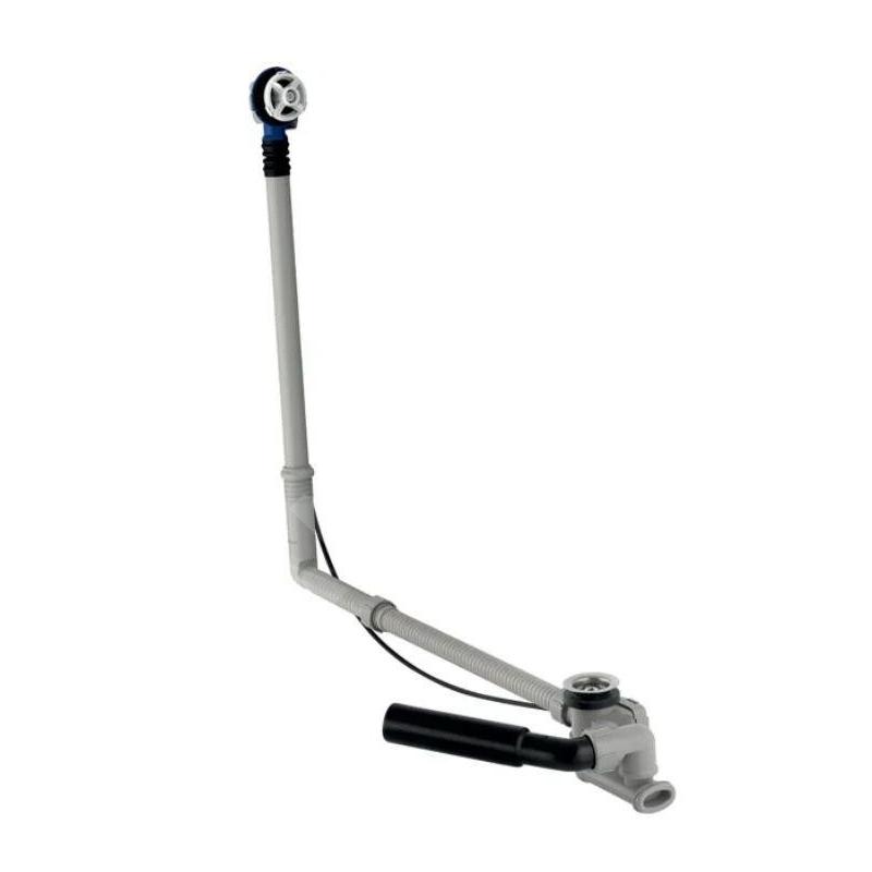 Geberit Accessoires - Garniture de vidage et de trop-plein pour baignoire, longueur 730 mm, chrome 150.505.00.6