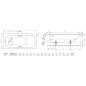 Bette Form - Baignoire encastrable 1900x800 mm, blanc 2951-000