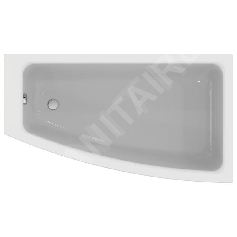 Ideal Standard i.Life - Baignoire d'angle 1600x900 mm, droite, blanc T476901 Ideal Standard i.Life - Baignoire d'angle 1600x900 mm, droite, blanc T476901