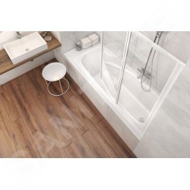 Ravak Vanda II - Baignoire rectangulaire 1700x700 mm, blanc CP21000000