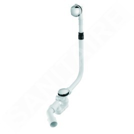 Ideal Standard Dea - Garniture de vidage et de trop-plein Multiplex diamètre 52 mm avec prolongement, chrome K7810AA