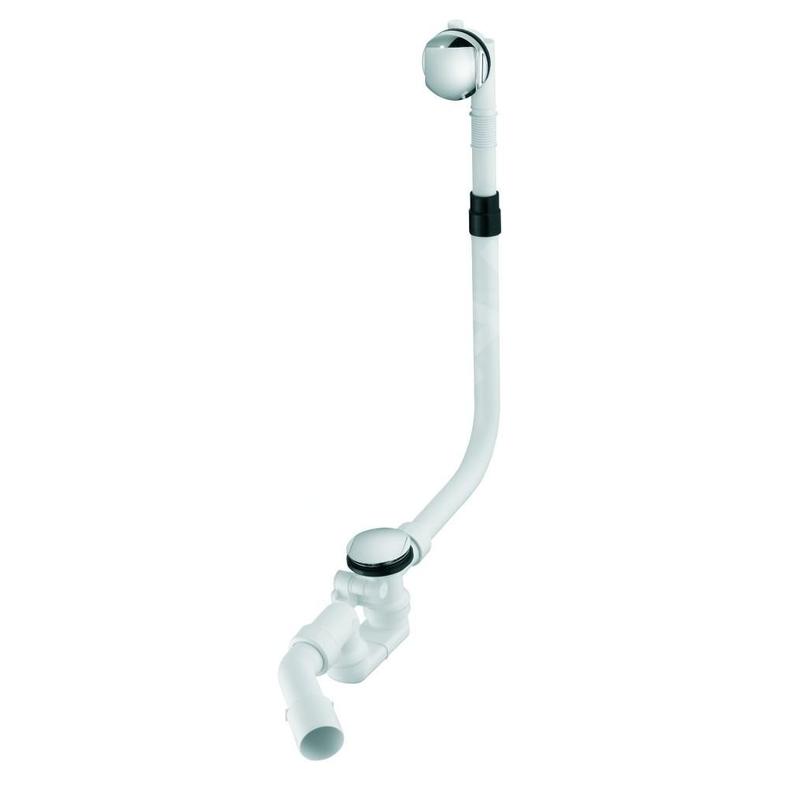 Ideal Standard Dea - Garniture de vidage et de trop-plein Multiplex diamètre 52 mm avec prolongement, chrome K7810AA