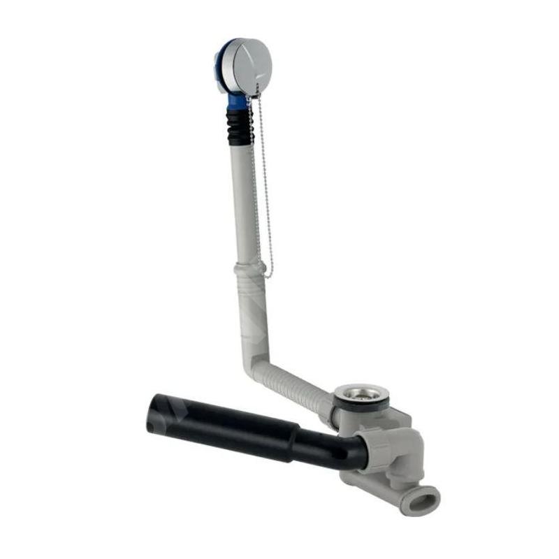 Geberit Accessoires - Garniture de vidage et de trop-plein pour baignoire, longueur 260 mm, chrome 150.017.00.6