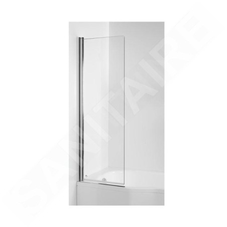 Jika Tigo - Paroi de baignoire, 600x1500 mm, gauche/droite, argent/verre transparent H2562140026681