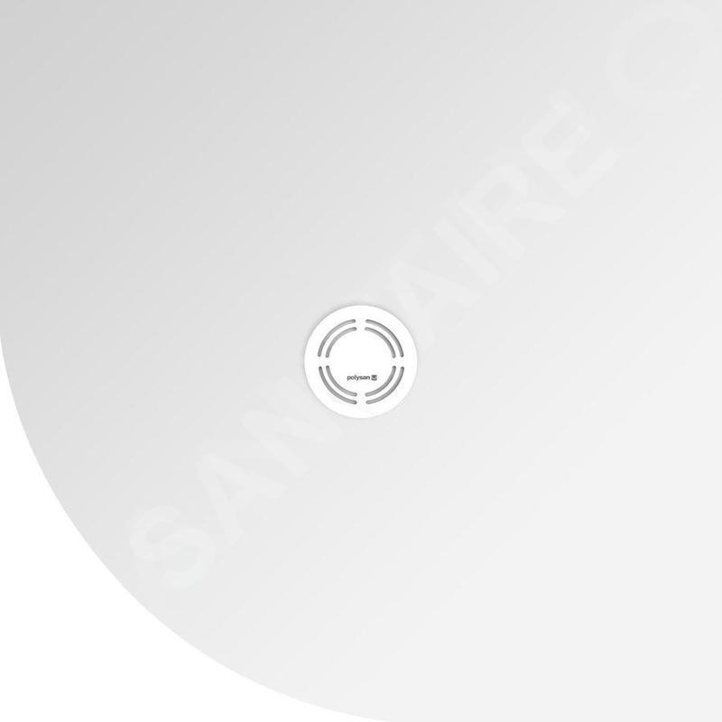 Polysan Flexia - Receveur de douche, 900x900 mm, possibilité de modifier les dimensions, blanc 91181 Polysan Flexia - Receveur de douche, 900x900 mm, possibilité de modifier les dimensions, blanc 91181