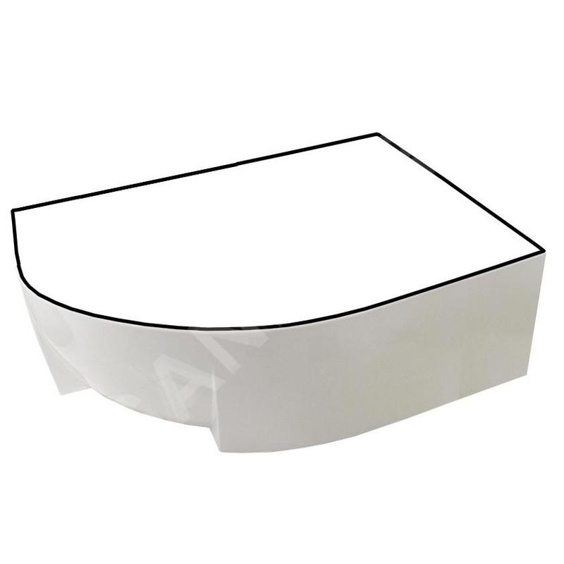 Ravak Panneaux de bain - Panneau frontal pour baignoire Rosa 95, 1500 mm, droite, blanc CZ56100A00