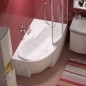 Ravak Panneaux de bain - Panneau frontal pour baignoire Rosa 95, 1500 mm, droite, blanc CZ56100A00