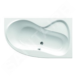 Ravak Rosa 95 - Baignoire asymétrique 95 R, 1500x950 mm, droite, blanche C561000000