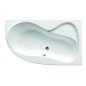 Ravak Rosa 95 - Baignoire asymétrique 95 R, 1500x950 mm, droite, blanche C561000000 Ravak Rosa 95 - Baignoire asymétrique 95 R, 1500x950 mm, droite, blanche C561000000