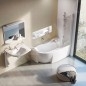 Ravak Rosa 95 - Baignoire asymétrique 95 R, 1500x950 mm, droite, blanche C561000000 Ravak Rosa 95 - Baignoire asymétrique 95 R, 1500x950 mm, droite, blanche C561000000