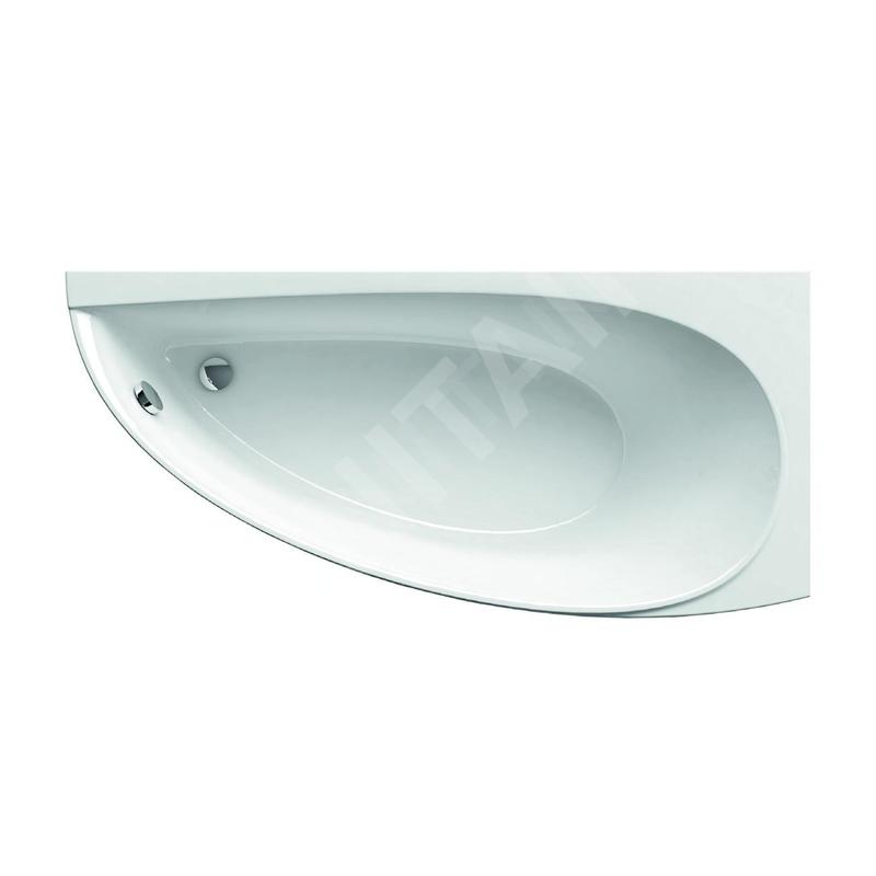 Ravak Avocado - Baignoire asymétrique 160 R, 1600x750 mm, droite, blanche CH01000000 Ravak Avocado - Baignoire asymétrique 160 R, 1600x750 mm, droite, blanche CH01000000