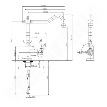 Villeroy & Boch Avia 2.0 - Mitigeur d'évier, inox 924011LC