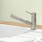 Villeroy & Boch Como - Mitigeur d'évier avec bec extractible, inox 925211LC